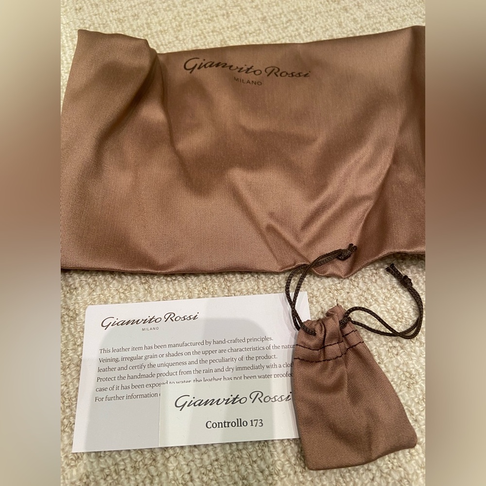 Gianvito Rossi brand new velvet black/silver brocade mules, size 37 - Picture 4 of 6